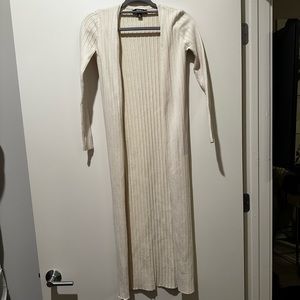 Cream Maxi Cardigan